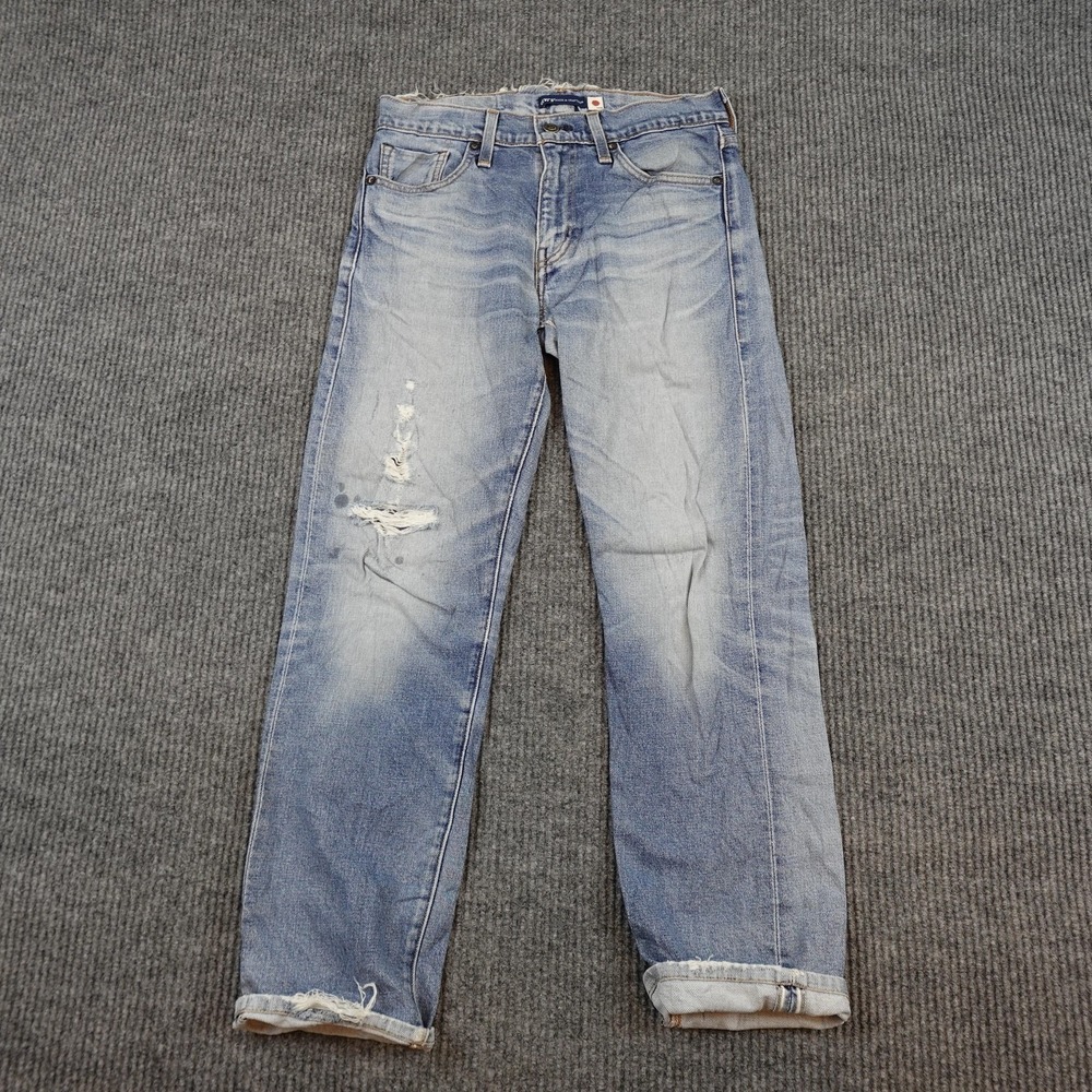 Levis Made & Crafted 511 Selvedge Jeans Mens 29x27 Blue Straight Denim Japan